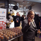Chicago Mayor Lori Lightfoot greets employees returning to work at the Chicago Google offices on April 05, 2022, in Chicago, Illinois. Google employees began returning to work in the office this week for three days a week following a two-year hiatus caused by the COVID-19 pandemic.